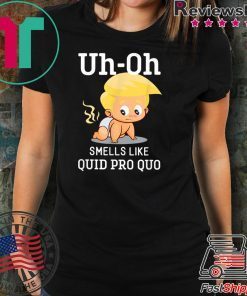 Funny Anti Trump Baby Quid Pro Quo Impeachment Gift T-Shirt