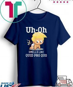 Funny Anti Trump Baby Quid Pro Quo Impeachment Gift T-Shirt