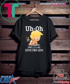 Funny Anti Trump Baby Quid Pro Quo Impeachment Gift T-Shirt