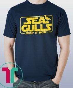 Bird Seagulls Stop it Now Shirt