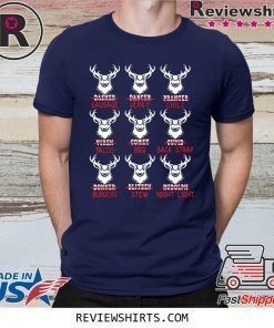 Christmas Deer Bow Hunting Santa Hunter Shirt