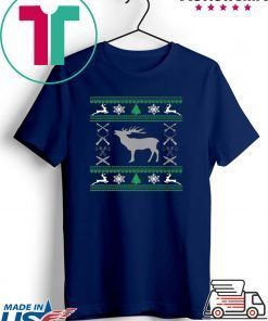 Funny Hunting Lover Ugly Christmas T-Shirt