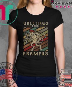 GREETINGS FROM KRAMPUS VINTAGE SHIRT