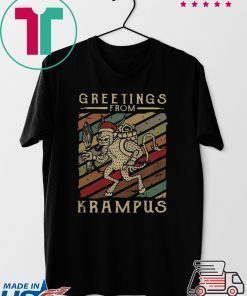 GREETINGS FROM KRAMPUS VINTAGE SHIRT
