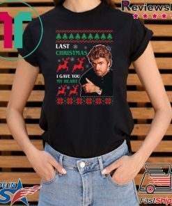 George Michaels Last Christmas I gave you my heart T-Shirt