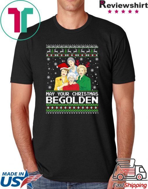 Golden Girls May Your Christmas be Golden T-Shirt