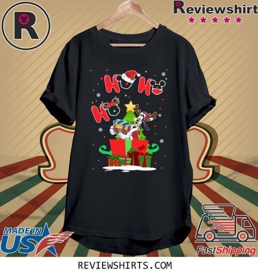 Goofy Ho Ho Ho Santa Claus Christmas Shirt