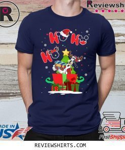Goofy Ho Ho Ho Santa Claus Christmas Shirt