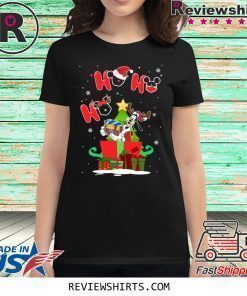 Goofy Ho Ho Ho Santa Claus Christmas Shirt