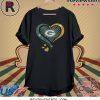 Green Bay Packers Heart Diamond Shirt