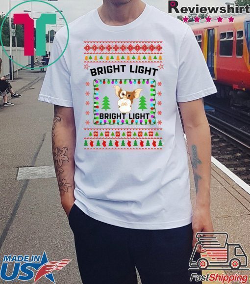 Gremlins Bright Light Christmas Tee Shirt