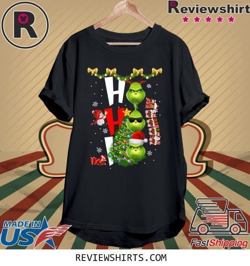 Grinch HO HO HO Christmas Shirt