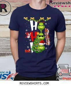 Grinch HO HO HO Christmas Shirt