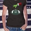 Grinch Hand Holding New York Jets Funny T Shirt
