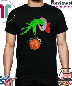 Grinch Hand Holding Ornament Smilin Rylean shirt