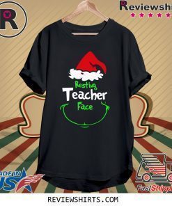 Grinch Resting Teachers Face Shirt