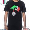 Grinch hands holding volleyball T-Shirt