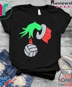 Grinch hands holding volleyball T-Shirt
