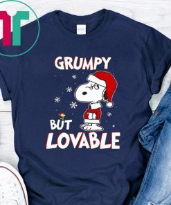 Grumpy But Lovable Snoopy Christmas Shirt