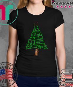 Guns Christmas Tree shirt