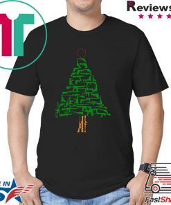 Guns Christmas Tree shirt