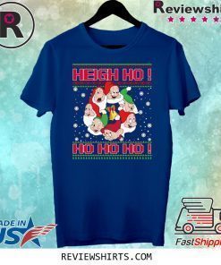 HEIGH HO HO HO 7 DWARFS CHRISTMAS XMAS SHIRT