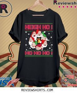 HEIGH HO HO HO 7 DWARFS CHRISTMAS XMAS SHIRT