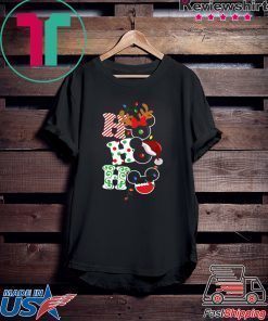 HO HO HO MICKEY MOUSE CHRISTMAS SHIRT
