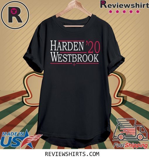 HOUSTON ROCKETS 47 HARDEN WESTBROOK 2020 SHIRT - HARDEN WESTBROOK 2020 SHIRT