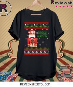 Hand Engraved Nutcracker DEEZ NUTZ Christmas Shirt