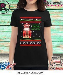 Hand Engraved Nutcracker DEEZ NUTZ Christmas Shirt