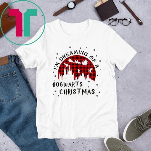 Harry Potter Christmas I’m Dreaming Of A Hogwarts Christmas Xmas Shirt