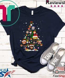 Harry Potter Christmas Tree Tee Shirt