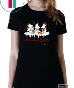 Hippopotamus christmas spirit Shirt