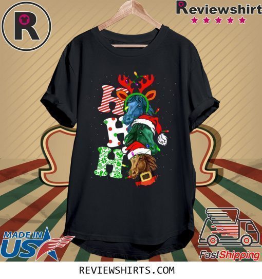 Ho Ho Ho Horse Christmas Shirt