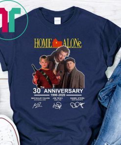 Home Malone 30th anniversary 1990-2020 signatures shirt