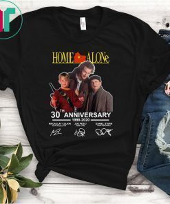 Home Malone 30th anniversary 1990-2020 signatures shirt