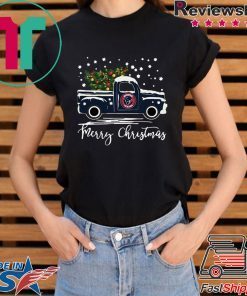 Houston Texans pickup truck Merry Christmas shirt