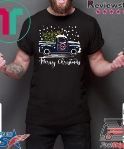 Houston Texans pickup truck Merry Christmas shirt