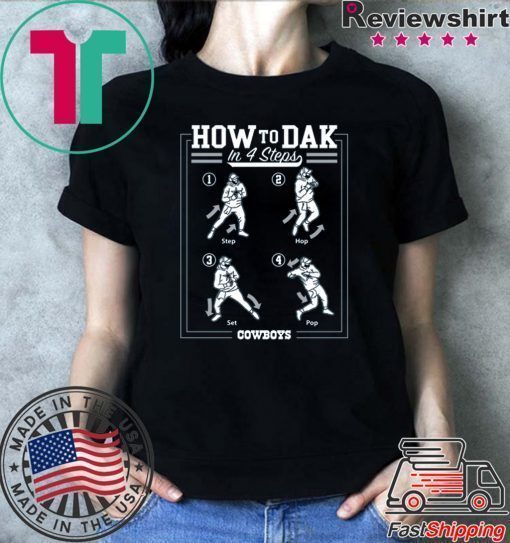 How To DAK In 4 Steps T-ShirtHow To DAK In 4 Steps T-Shirt