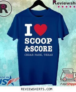I Heart Scoop and Score Shirt