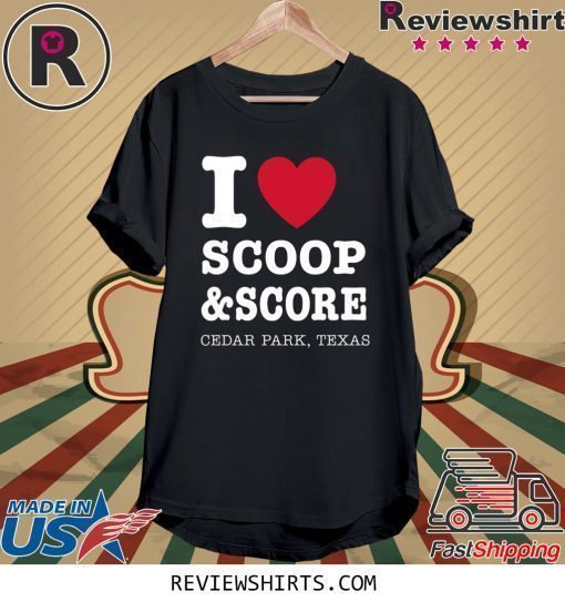 I Heart Scoop and Score Shirt