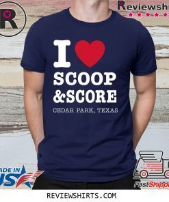 I Heart Scoop and Score Shirt