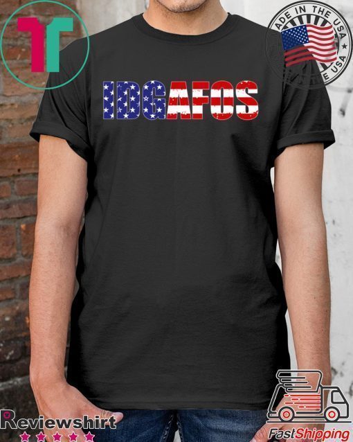 IDGAFOS American Flag T-Shirt