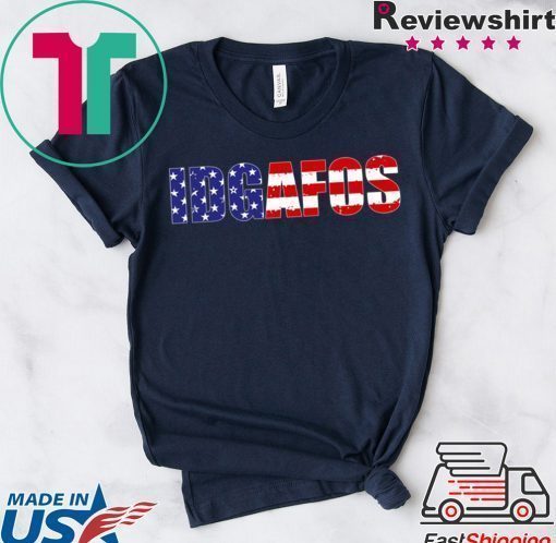 IDGAFOS US Flag T-Shirt