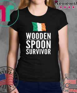 Ireland Flag Wooden Spoon Survivor Shirt