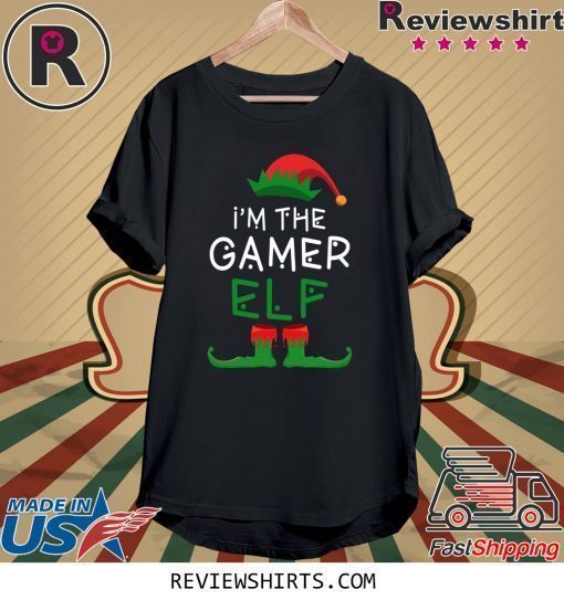 I’m The Gamer Elf Matching Family Group Christmas Shirt