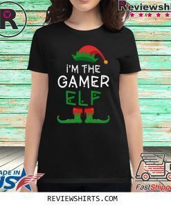 I’m The Gamer Elf Matching Family Group Christmas Shirt