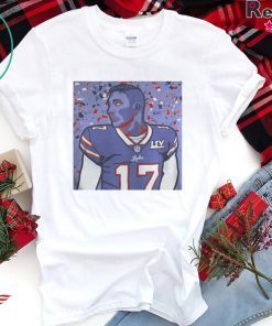 JOSH ALLEN NO17 BUFFALO BILLS ART SHIRT