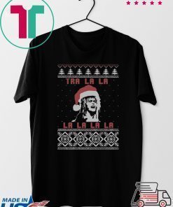 Jareth labyrinth tra la la la la la la christmas shirt